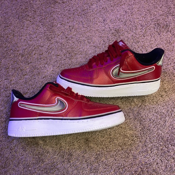 Reflective NBA Air Force 1 - Picture 1 of 2